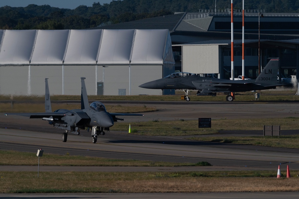 RAF Lakenheath conducts Combat Readiness Exercise 2025