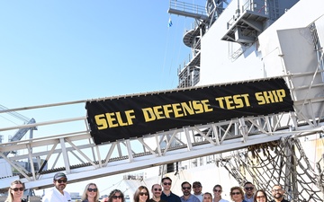 Future Oxnard Leaders Tour Self Defense Test Ship, Learn About Warfare Center’s Mission