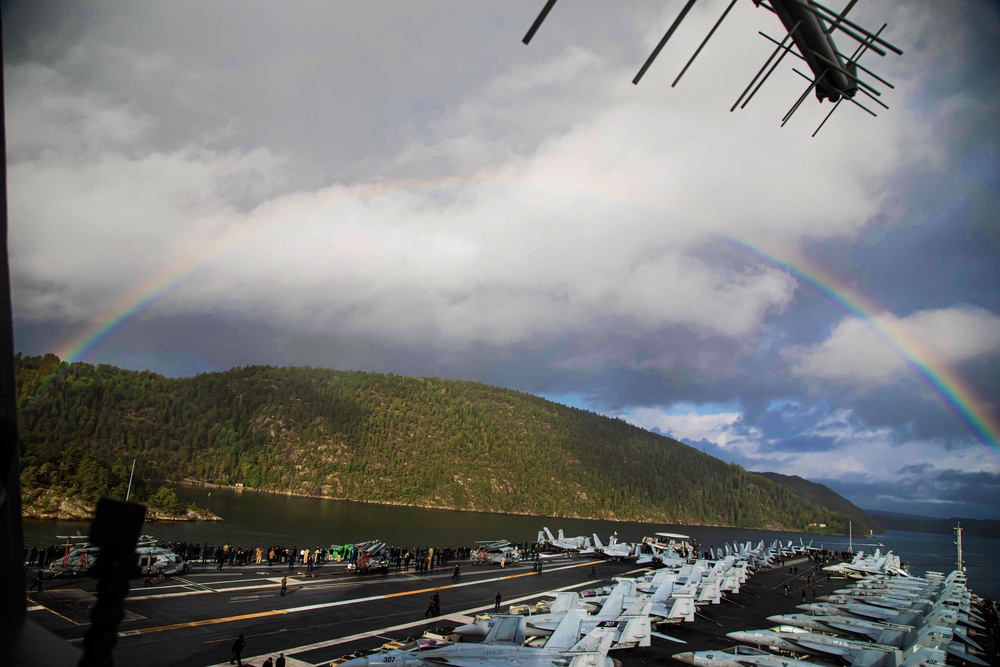 USS Gerald R. Ford (CVN 78) Arrives in Oslo, Norway