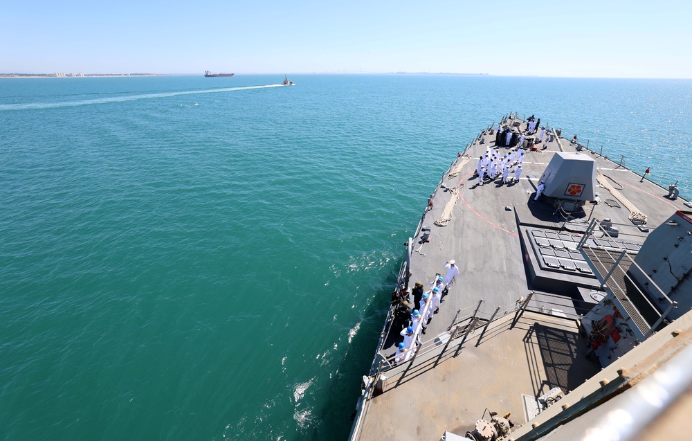 USS Roosevelt Departs for Scheduled Deployment