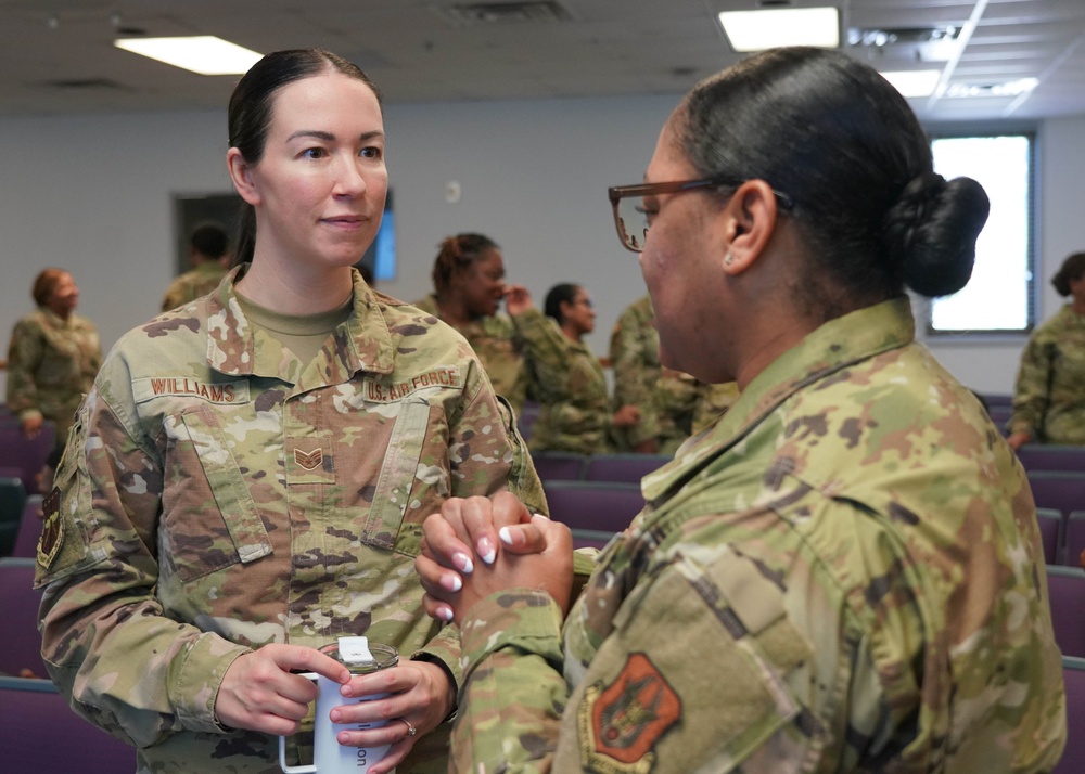 Wing hosts training for Commander's Support Staffs