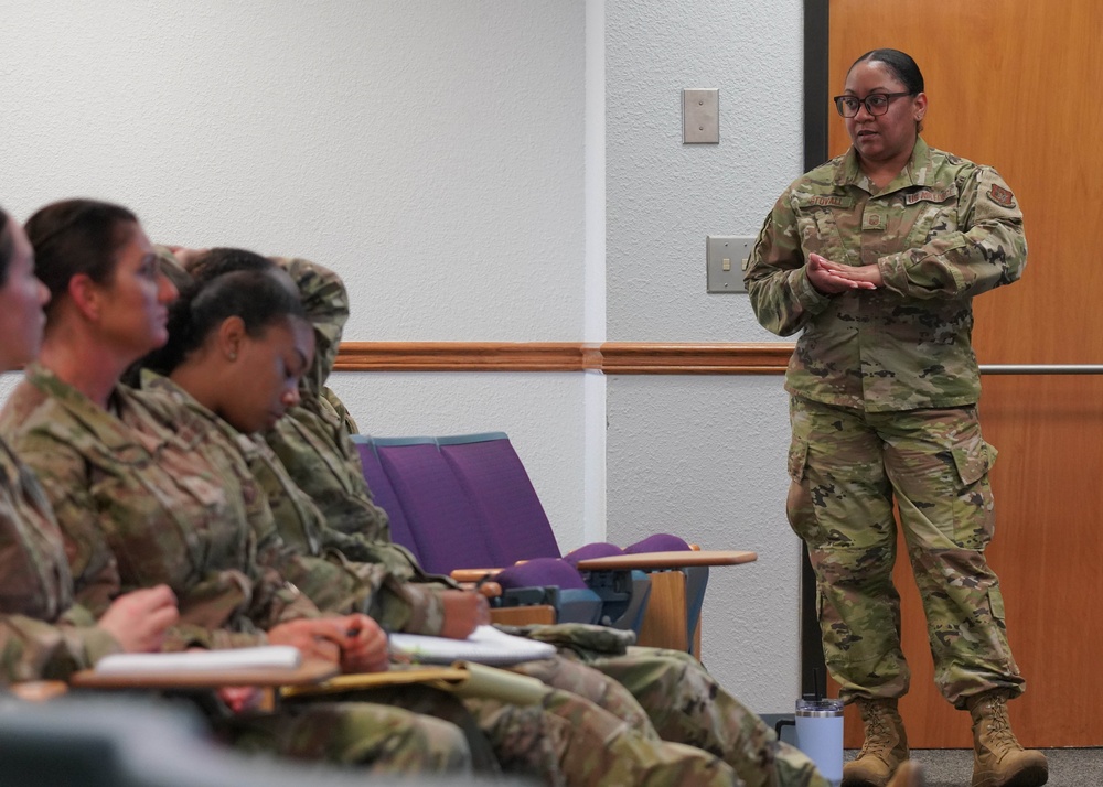 Wing hosts training for Commander's Support Staffs