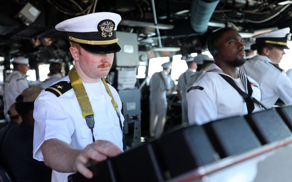 USS Roosevelt Departs for Scheduled Deployment