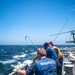 USS Higbee Sailors Conduct Flight Operations
