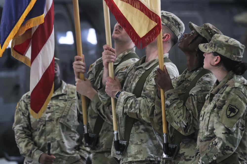 351st Aviation Support Battalion conducts change of command ceremony