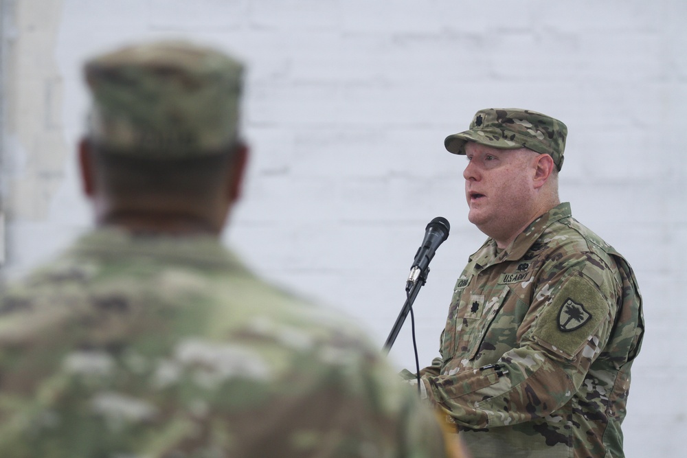 351st Aviation Support Battalion conducts change of command ceremony