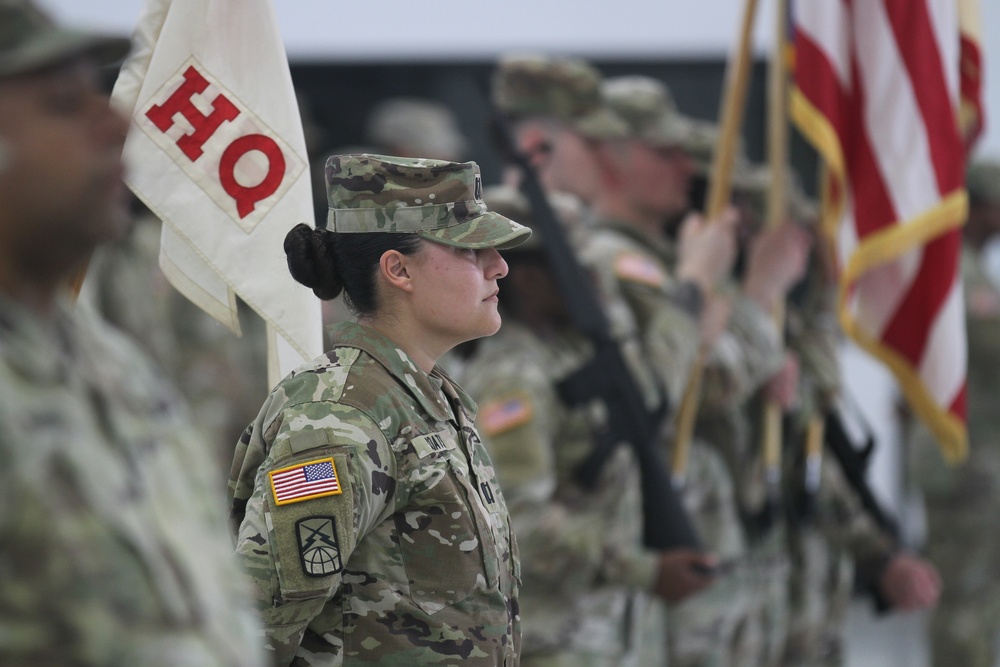 351st Aviation Support Battalion conducts change of command ceremony