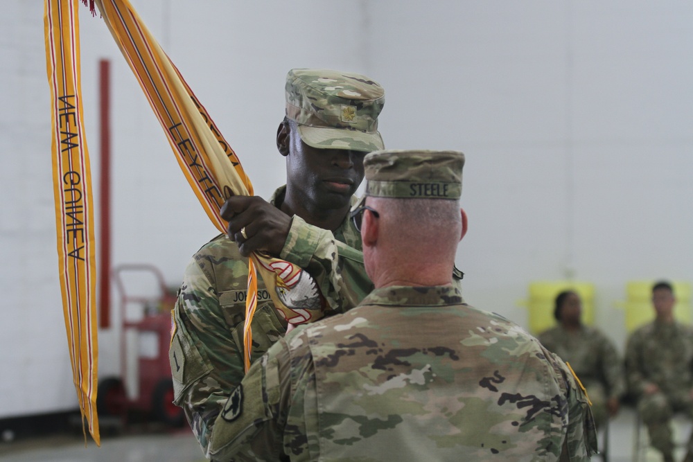 351st Aviation Support Battalion conducts change of command ceremony