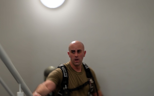 9/11 Memorial Climb: RAF Mildenhall Firefighters Honor First Responders