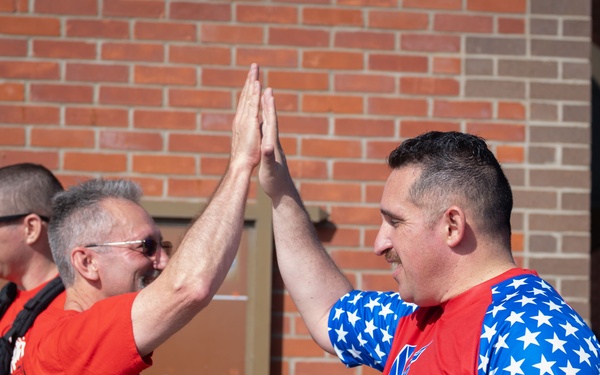 9/11 Memorial Climb: RAF Mildenhall Firefighters Honor First Responders