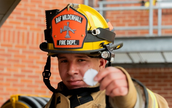 9/11 Memorial Climb: RAF Mildenhall Firefighters Honor First Responders