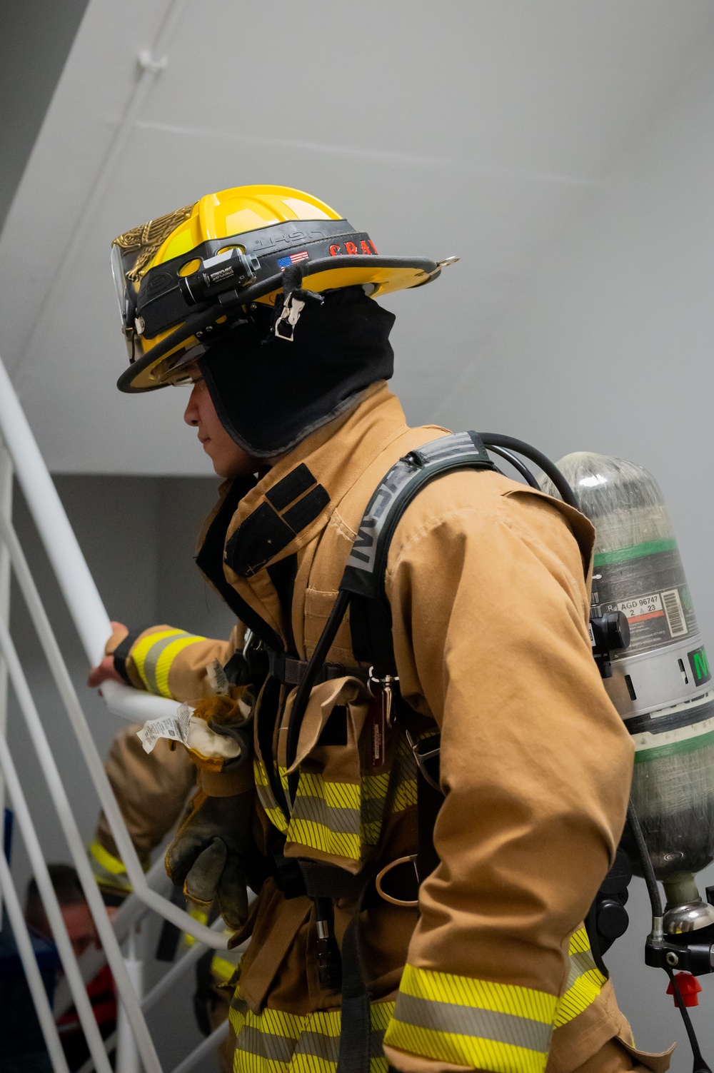9/11 Memorial Climb: RAF Mildenhall Firefighters Honor First Responders