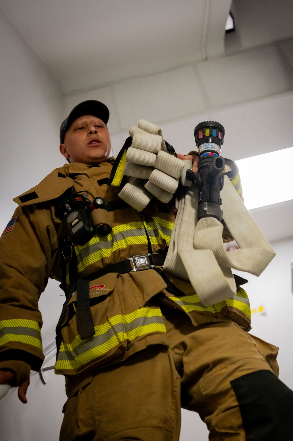 9/11 Memorial Climb: RAF Mildenhall Firefighters Honor First Responders