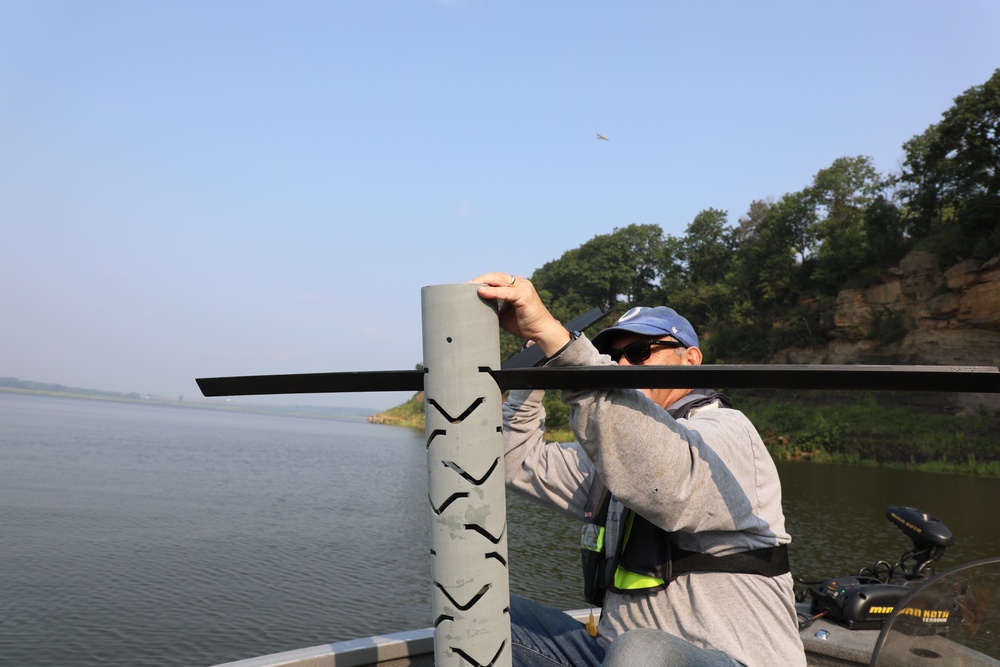 Lake Red Rock Gains Permanent Fish Cover, Ecosystem Support