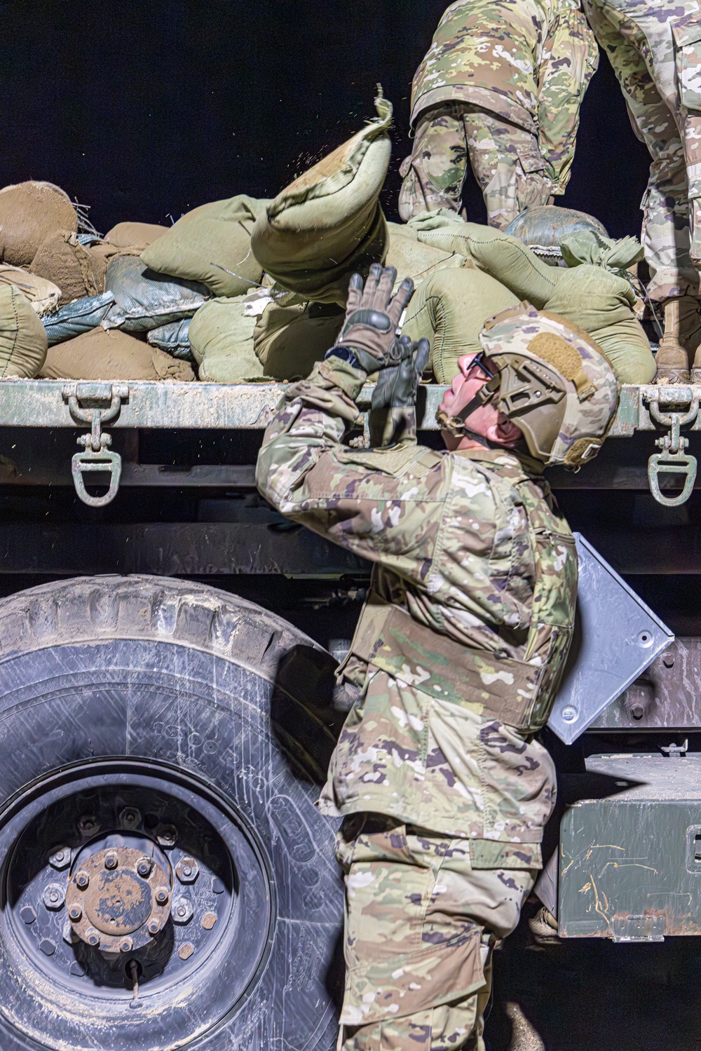 Soldiers conduct day one E2B testing