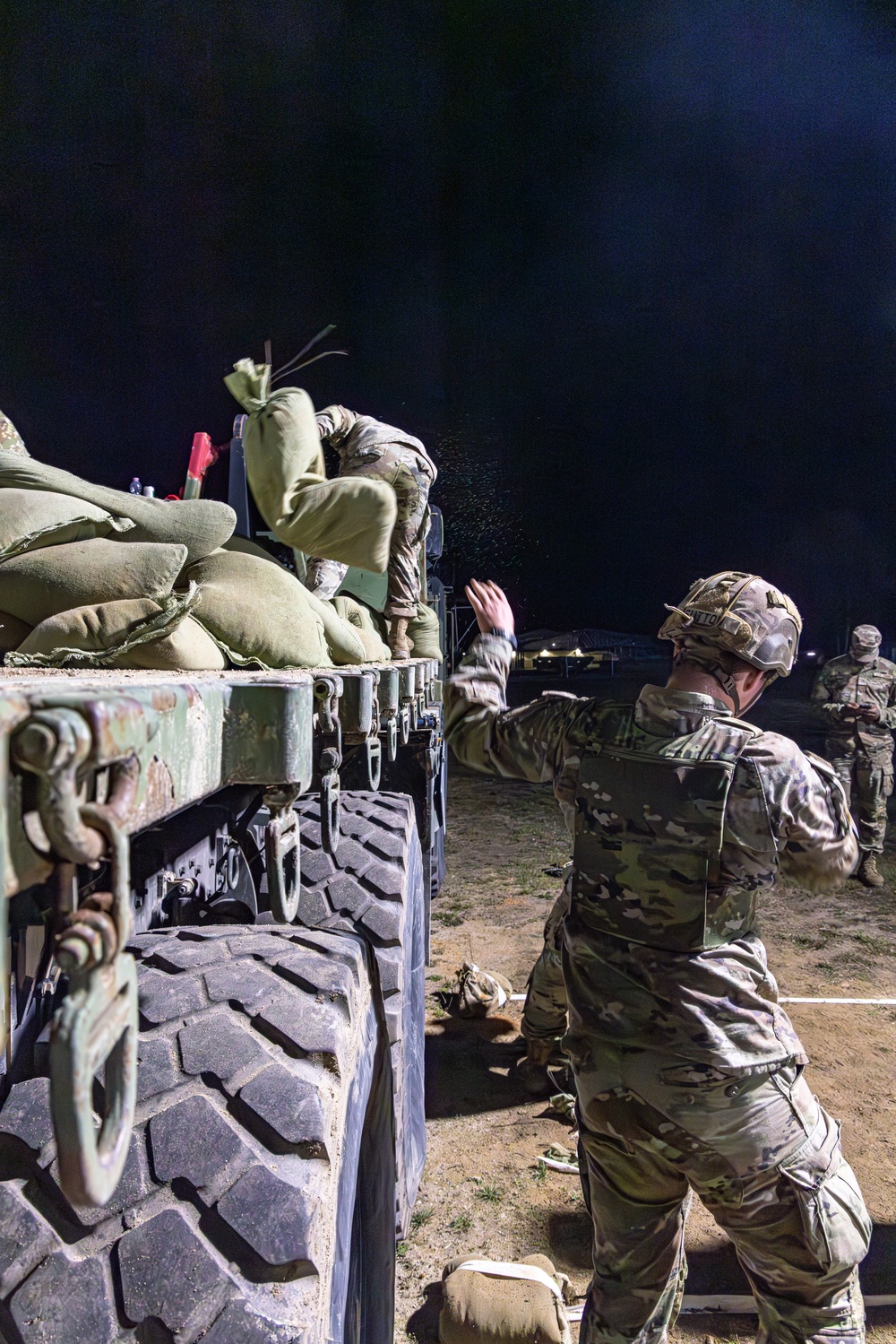 Soldiers conduct day one E2B testing