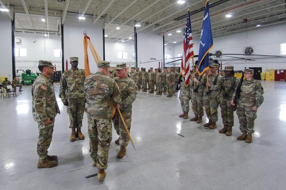 351st Aviation Support Battalion conducts change of command ceremony