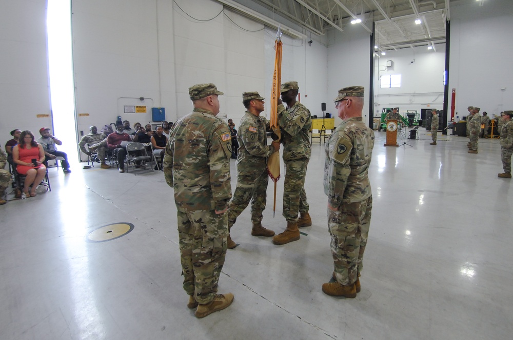 351st Aviation Support Battalion conducts change of command ceremony