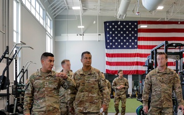 Brig. Gen. Bill A. Soliz Human Performance Training Center visit