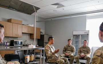 Brig. Gen. Bill A. Soliz Human Performance Training Center visit