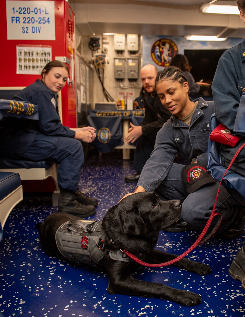 USS Higbee "Mutts on a Mission" Visit USS Higbee "Mutts on a Mission" Visit
