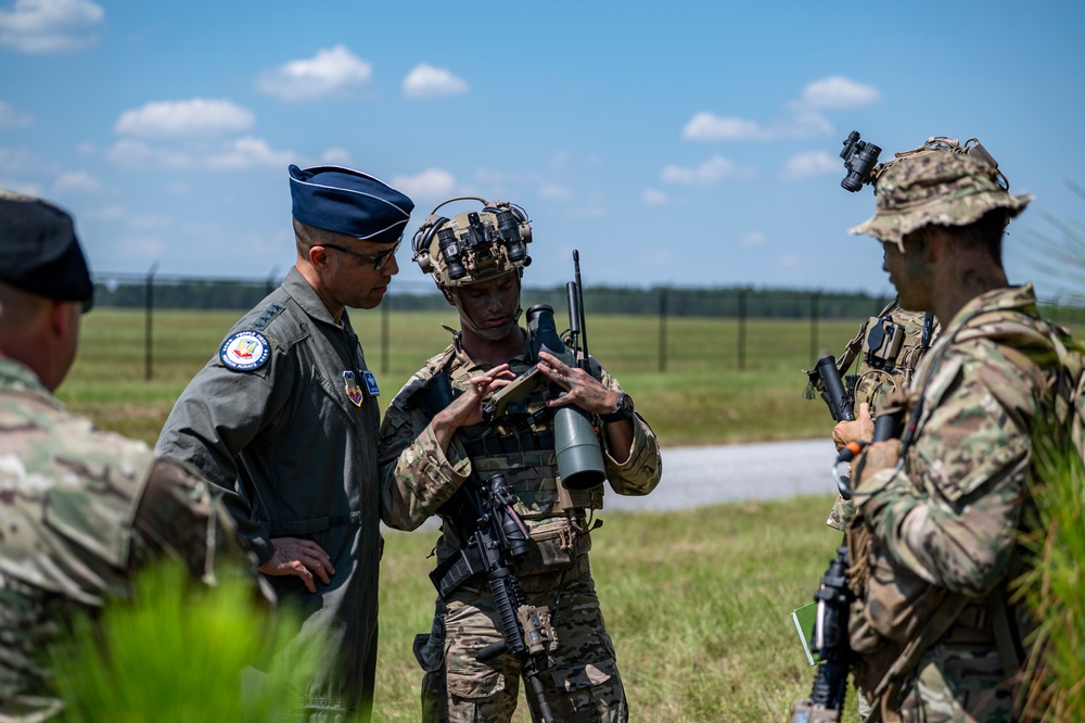 COMACC visits Spartans at Moody AFB
