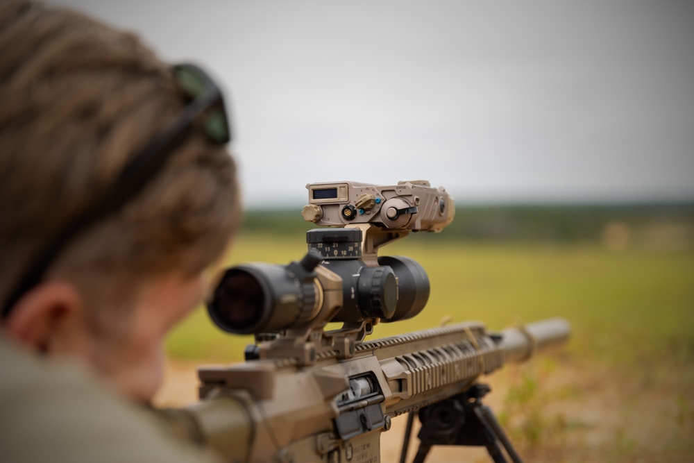 Snipers Participate in an Open Range
