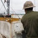 U.S. Marines with 2nd MAW prepare for Exercise Carolina Dragon 25 aboard the SS Wright (T-AVB-3)