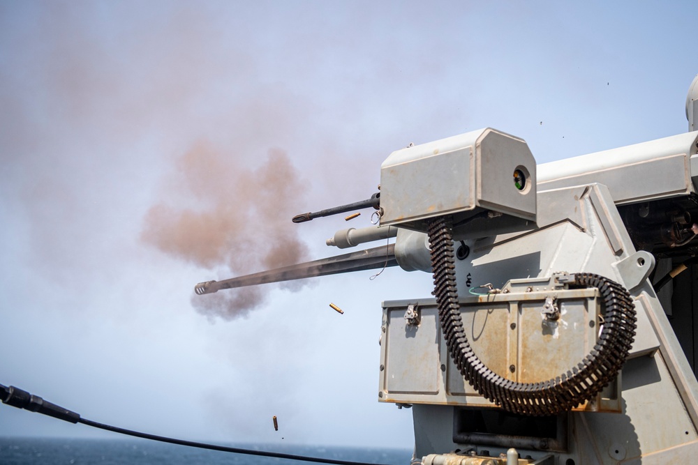USS Higbee Conducts Live-Fire Exercise USS Higbee Conducts Live-Fire Exercise