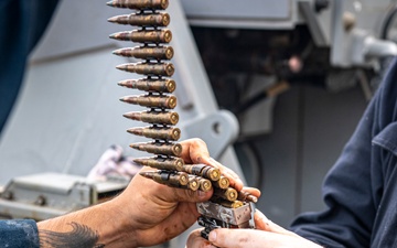 USS Higbee Conducts Live-Fire Exercise
