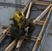 U.S. Marines with 2nd MAW prepare for Exercise Carolina Dragon 25 aboard the SS Wright (T-AVB-3)