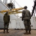 U.S. Marines with 2nd MAW prepare for Exercise Carolina Dragon 25 aboard the SS Wright (T-AVB-3)