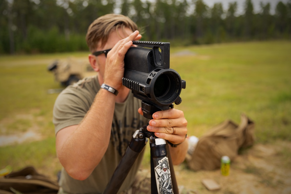 Snipers Participate in an Open Range