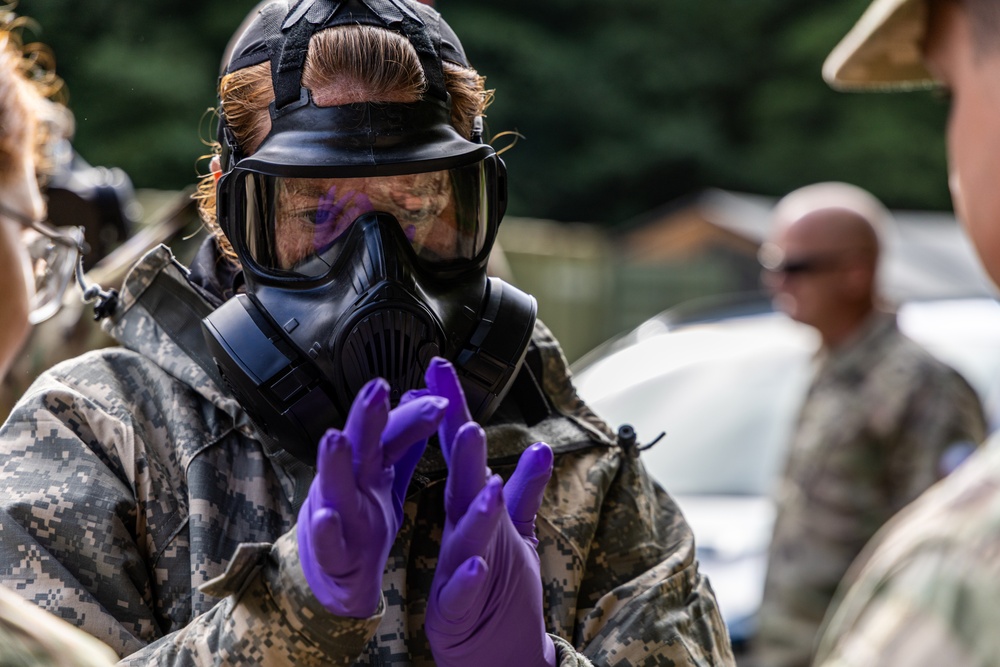 Indiana Army National Guard Conducts Chemical Warfare Agent Training in Slovakia