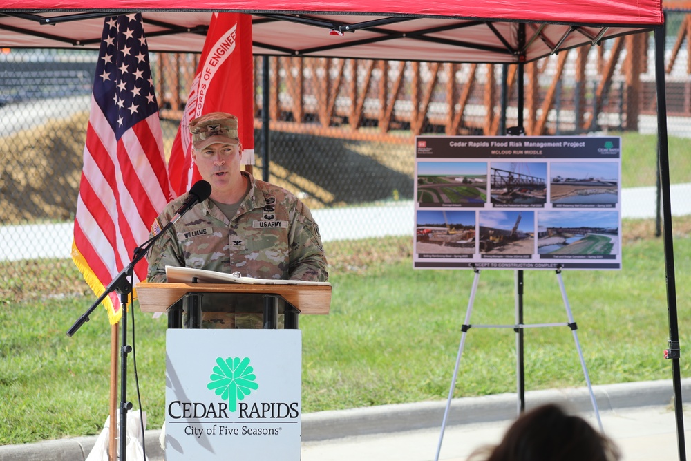 Ribbon Cutting Celebrates Flood Protection and Recreation Upgrades