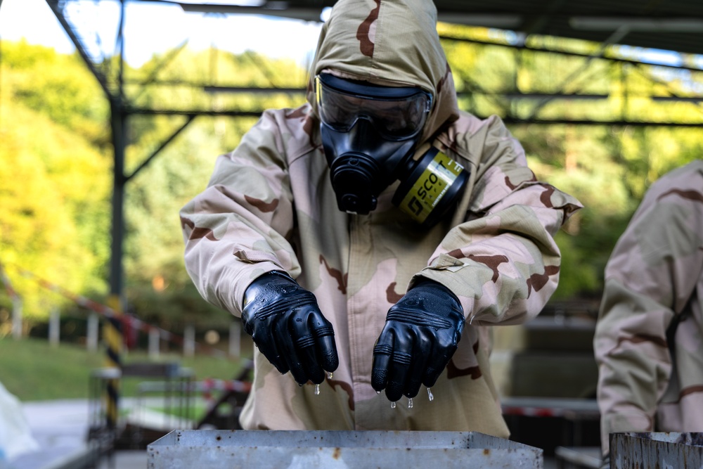 Indiana Army National Guard Conducts Chemical Warfare Agent Training in Slovakia