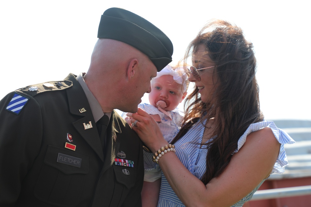 Major Fletcher promoted to lieutenant colonel