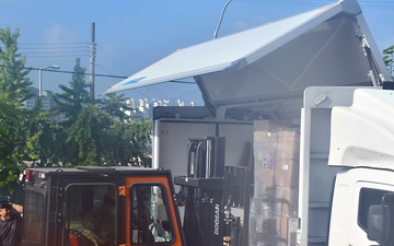 Preparing shipment of medical materiel