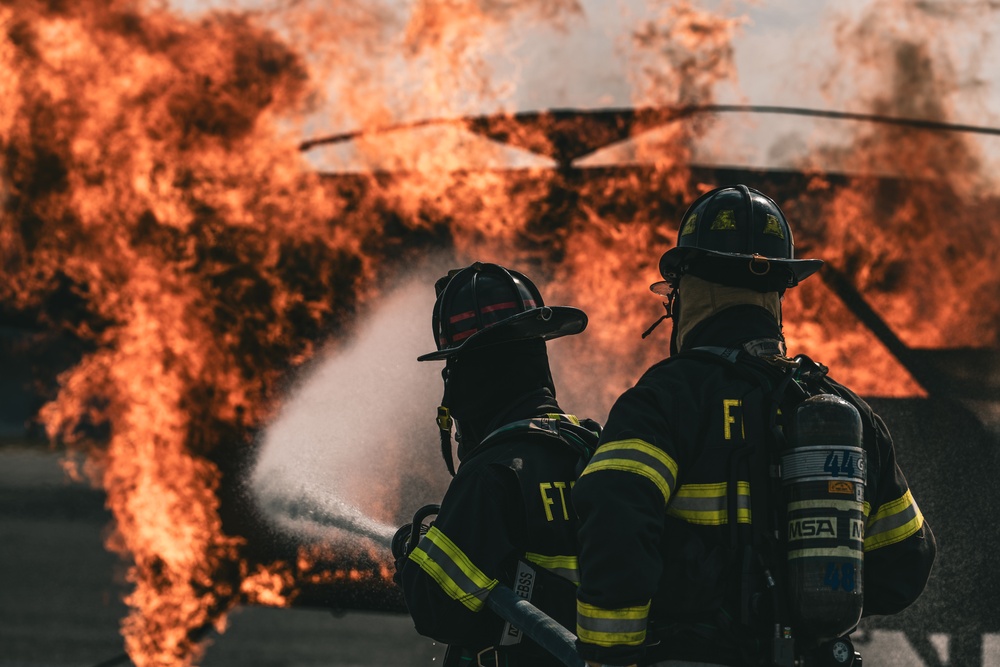 Fighting fire