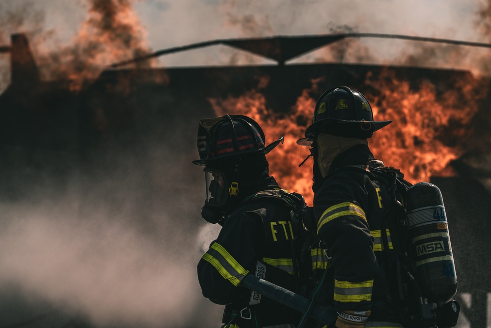 Fighting fire