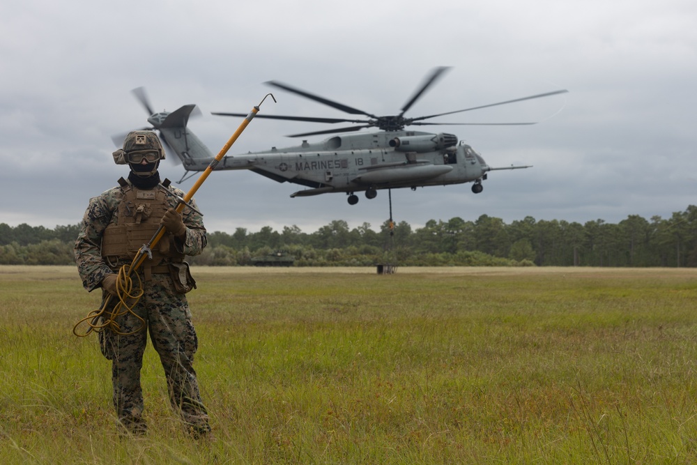 2nd Combat Readiness Regiment, Combat Logistics Battalion 24 Conduct HST for Multi-unit Field Exercises