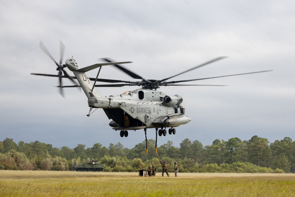 2nd Combat Readiness Regiment, Combat Logistics Battalion 24 Conduct HST for Multi-unit Field Exercises
