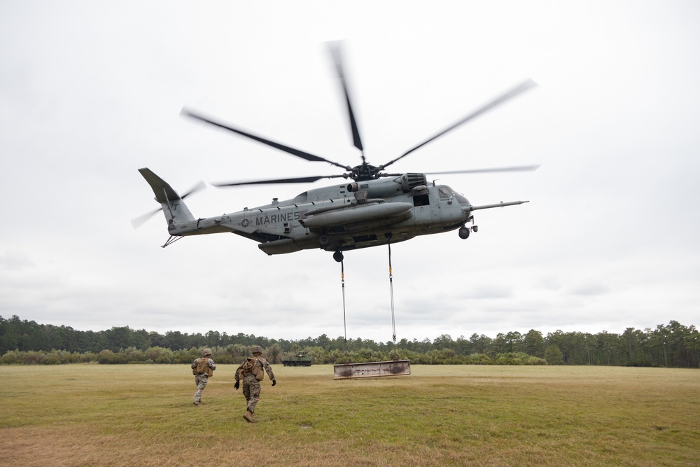 2nd Combat Readiness Regiment, Combat Logistics Battalion 24 Conduct HST for Multi-unit Field Exercises
