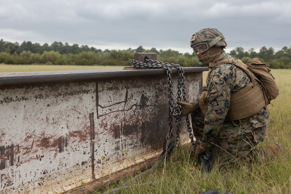 2nd Combat Readiness Regiment, Combat Logistics Battalion 24 Conduct HST for Multi-unit Field Exercises