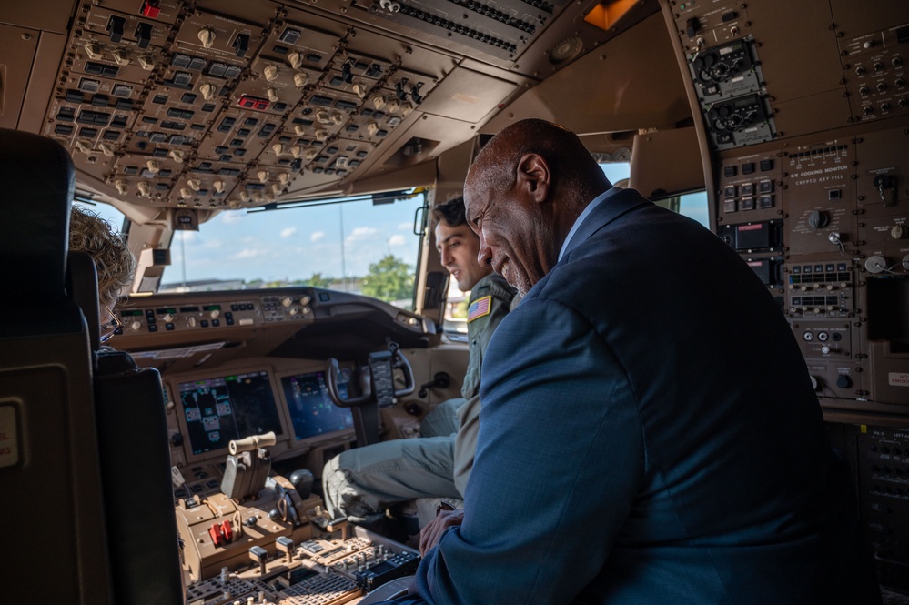 JB MDL hosts U.S. Representatives Houlahan and Conaway
