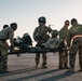 Transporting patients: 36th AES return from deployment