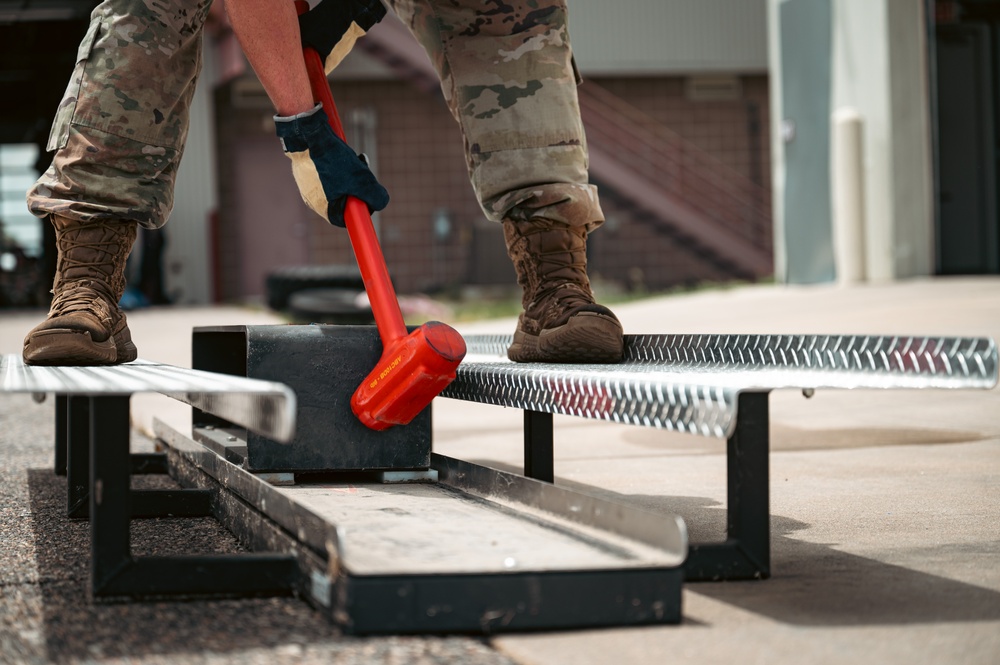 USAFA Cadets Complete Fire Course