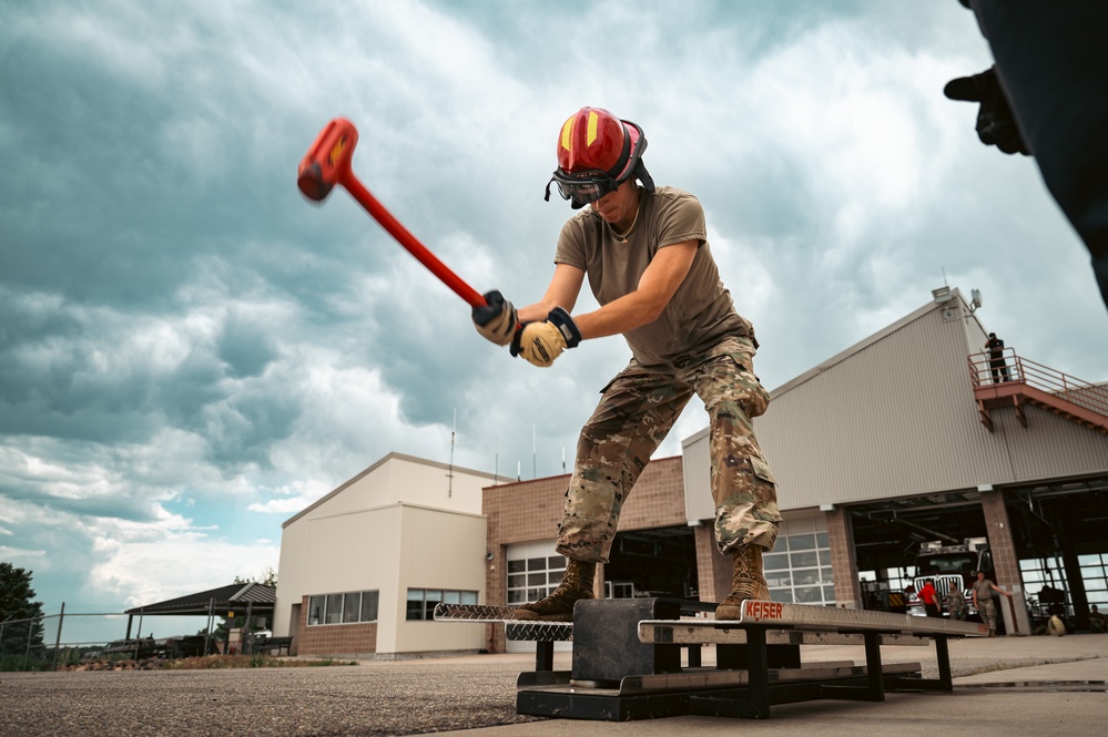 USAFA Cadets Complete Fire Course