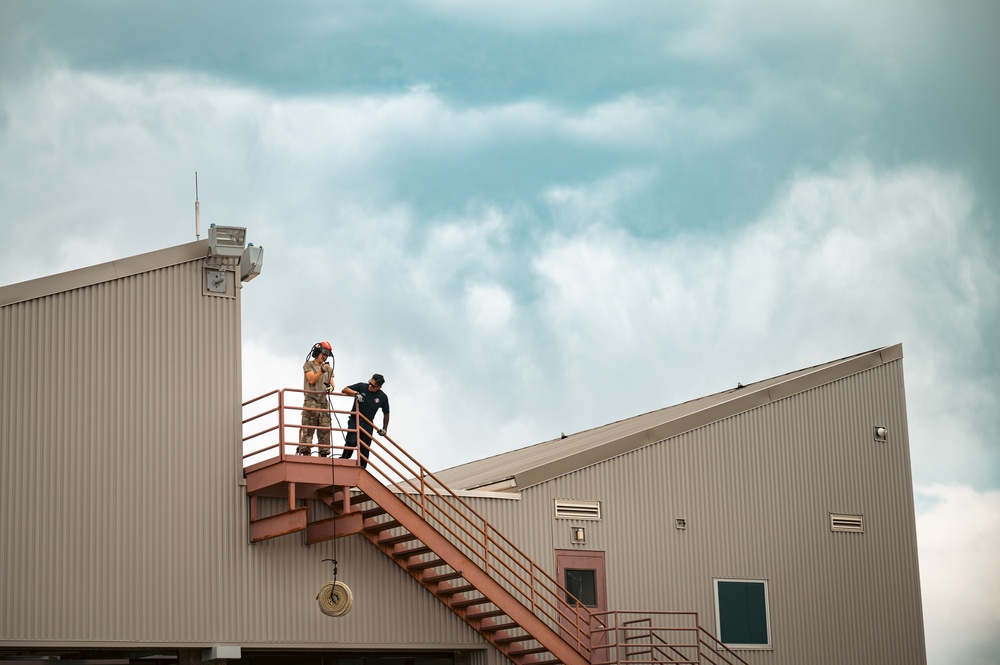 USAFA Cadets Complete Fire Course