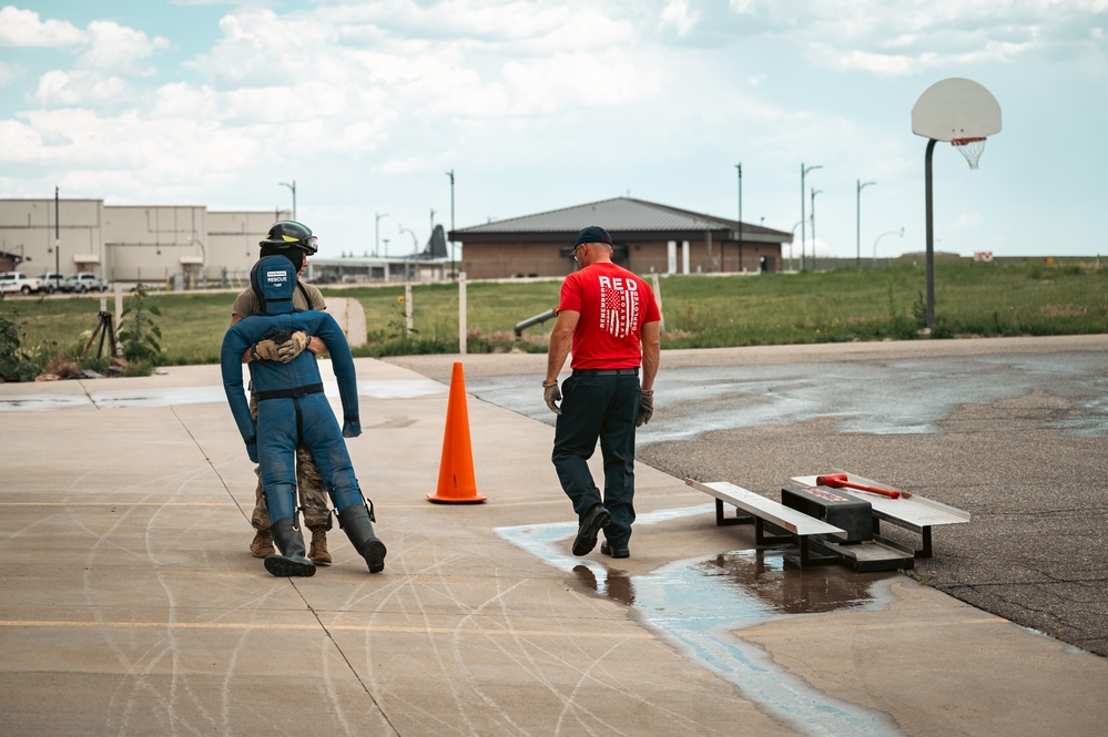 USAFA Cadets Complete Fire Course